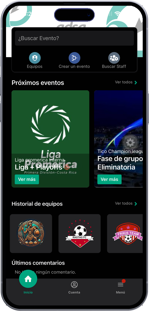 Talos app screen