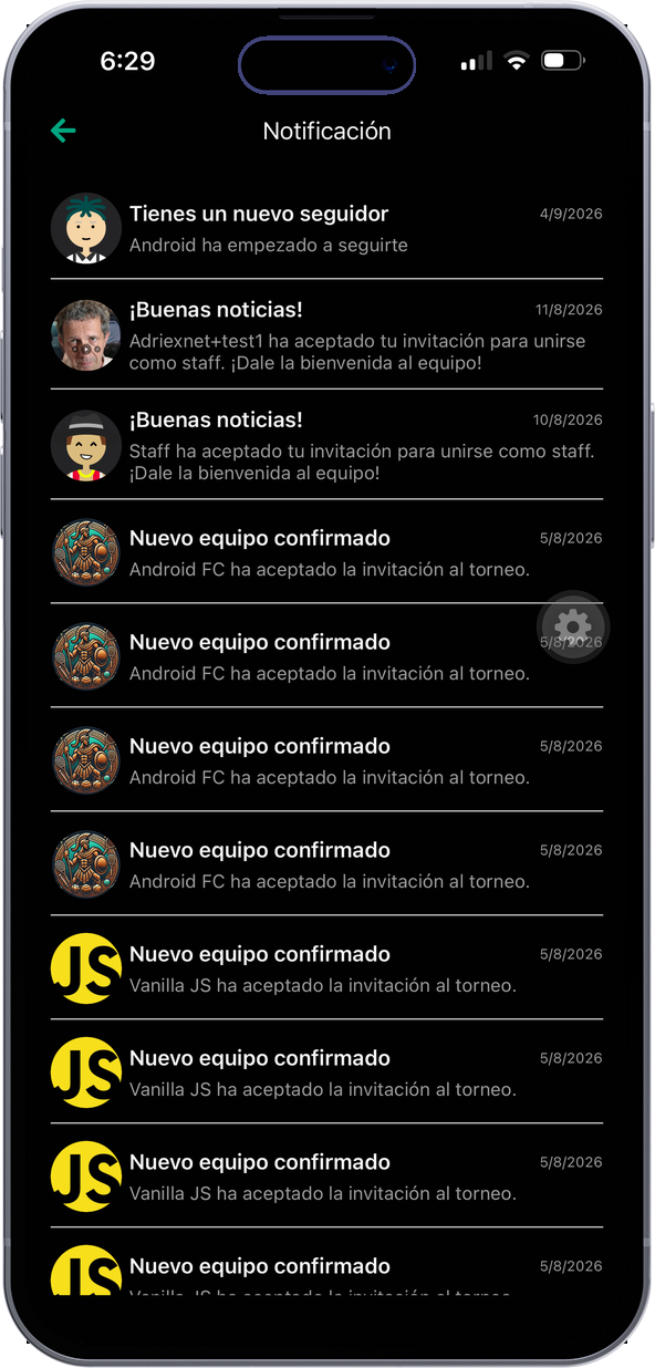 Talos app screen