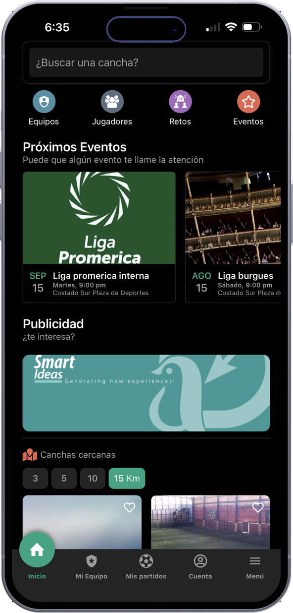 Talos app screen