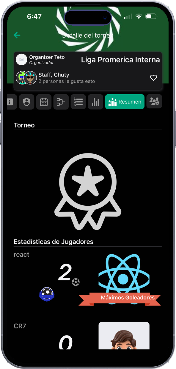 Talos app screen