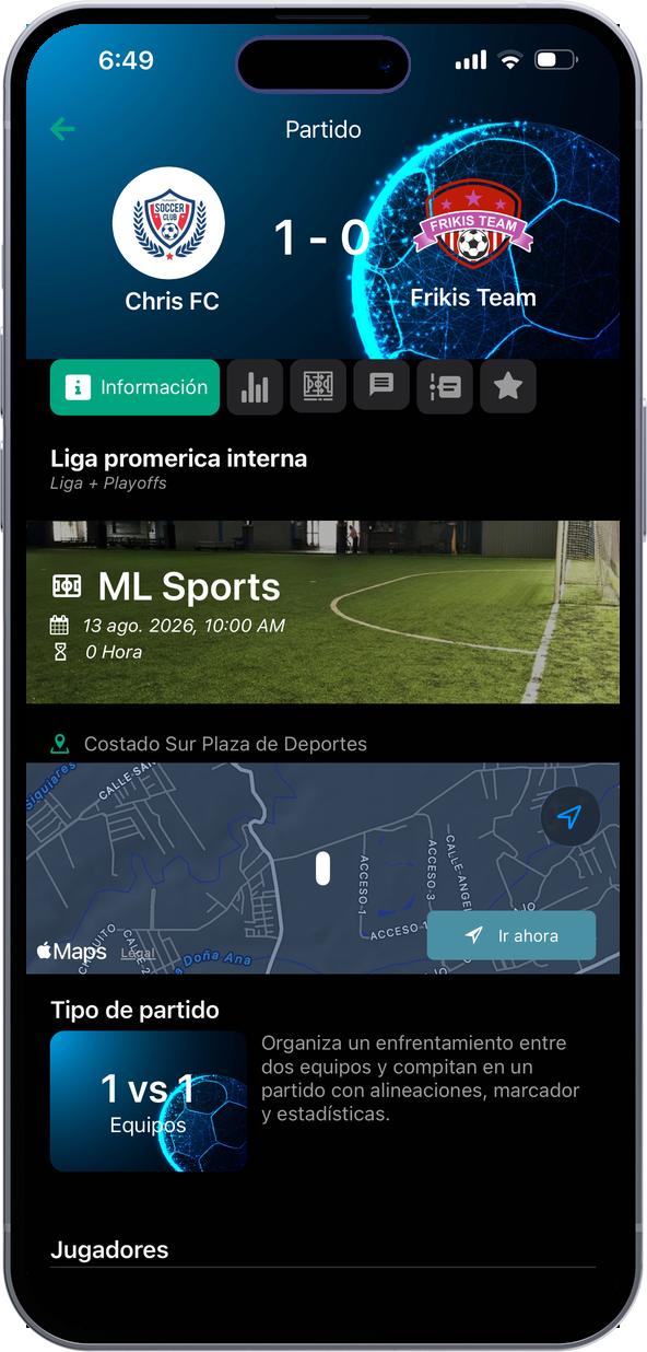 Talos app screen