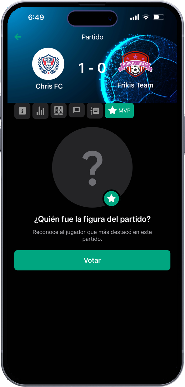 Talos app screen