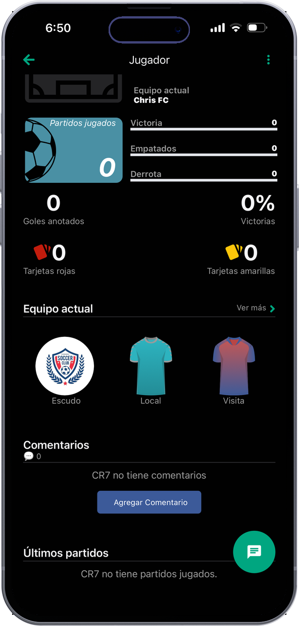 Talos app screen