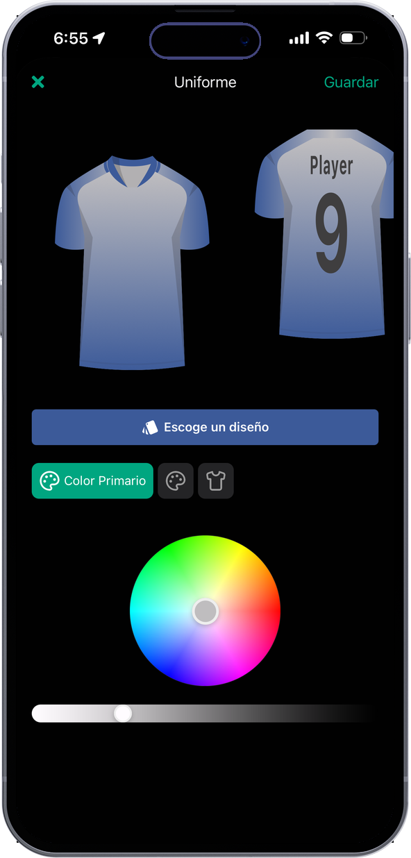 Talos app screen