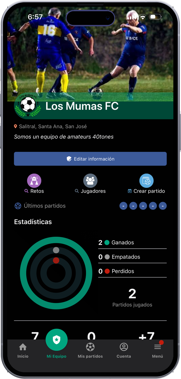 Talos app screen