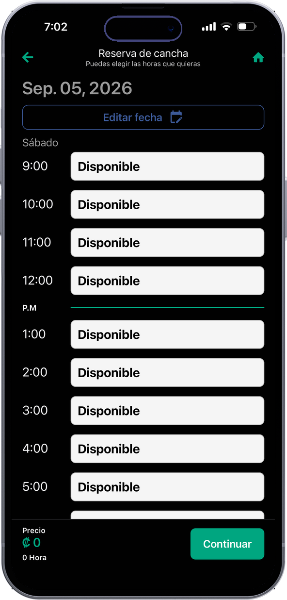 Talos app screen