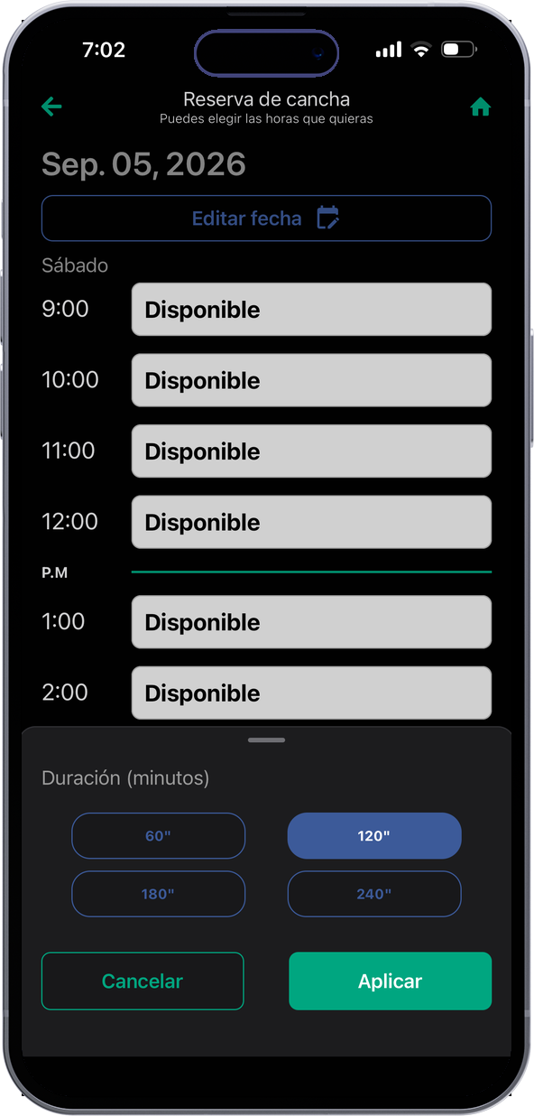 Talos app screen