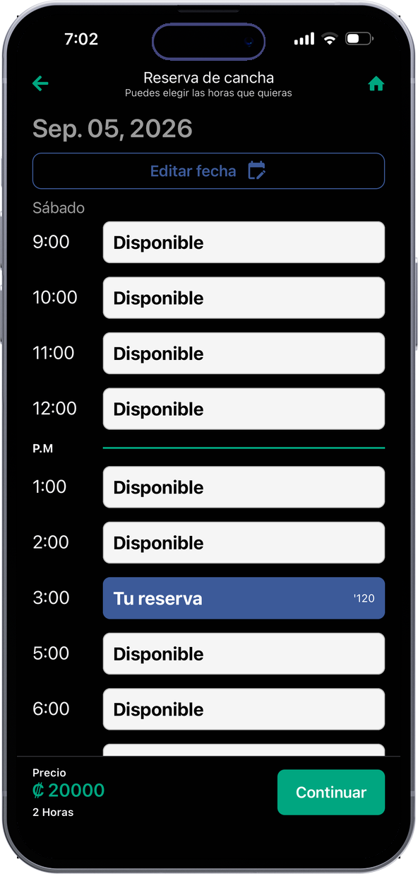 Talos app screen
